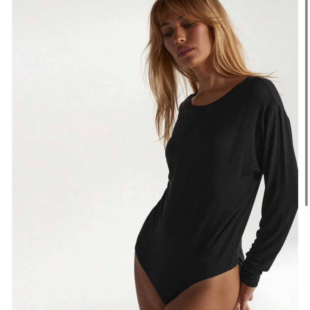 Clyque Paul Bodysuit -Medium Black